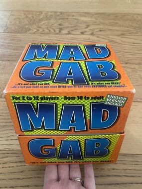 Mad Gab 1995 Original Classic RARE Vintage Card Game MADGAB
